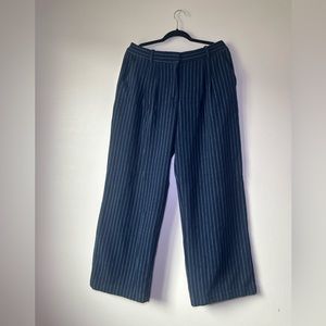 Abercrombie and Fitch wide leg pinstrip pants